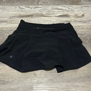 lululemon mid rise pace rival skirt